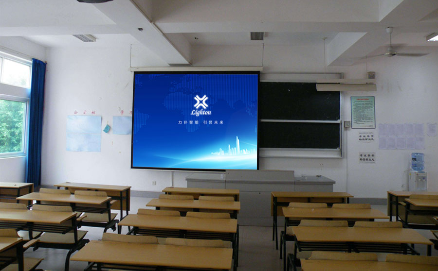 多媒体教室硬件设备投影仪幕布